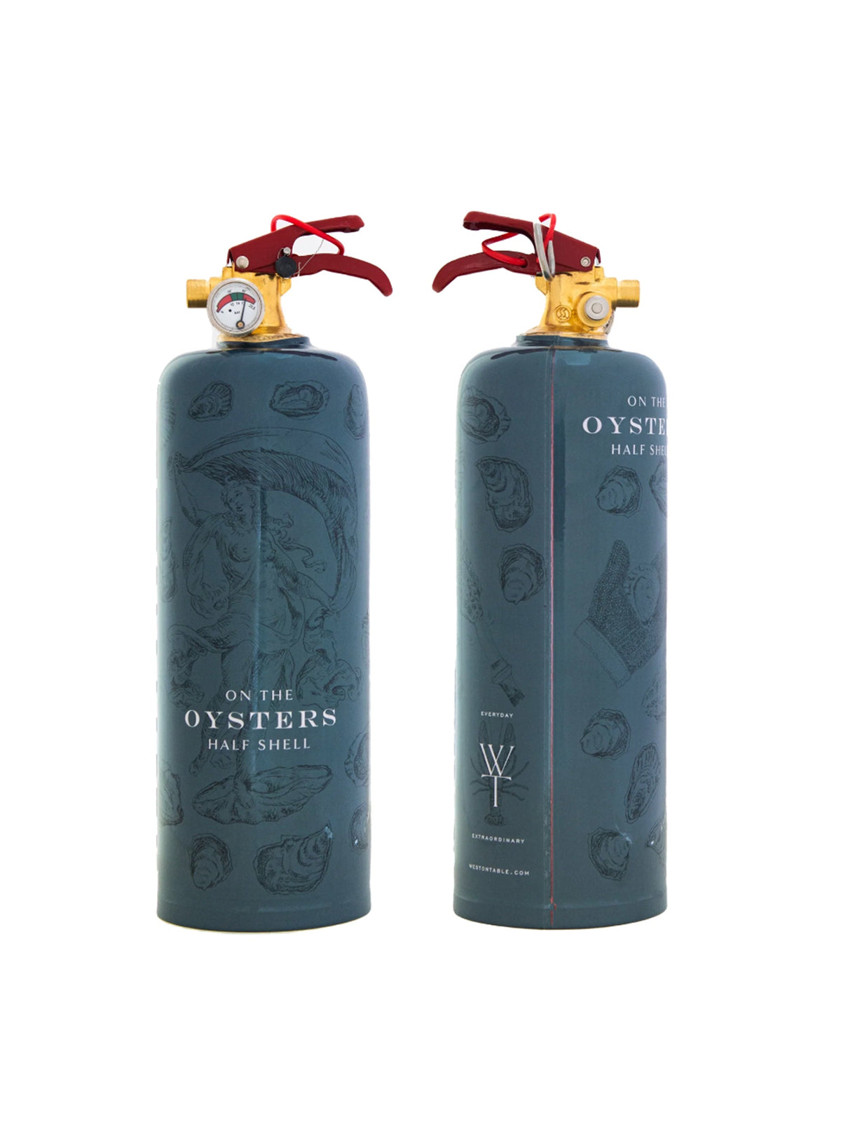 Oysters on the Half Shell Fire Extinguisher | SmithHönig