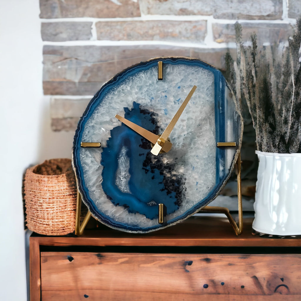 Agate Desk Clock (SH)