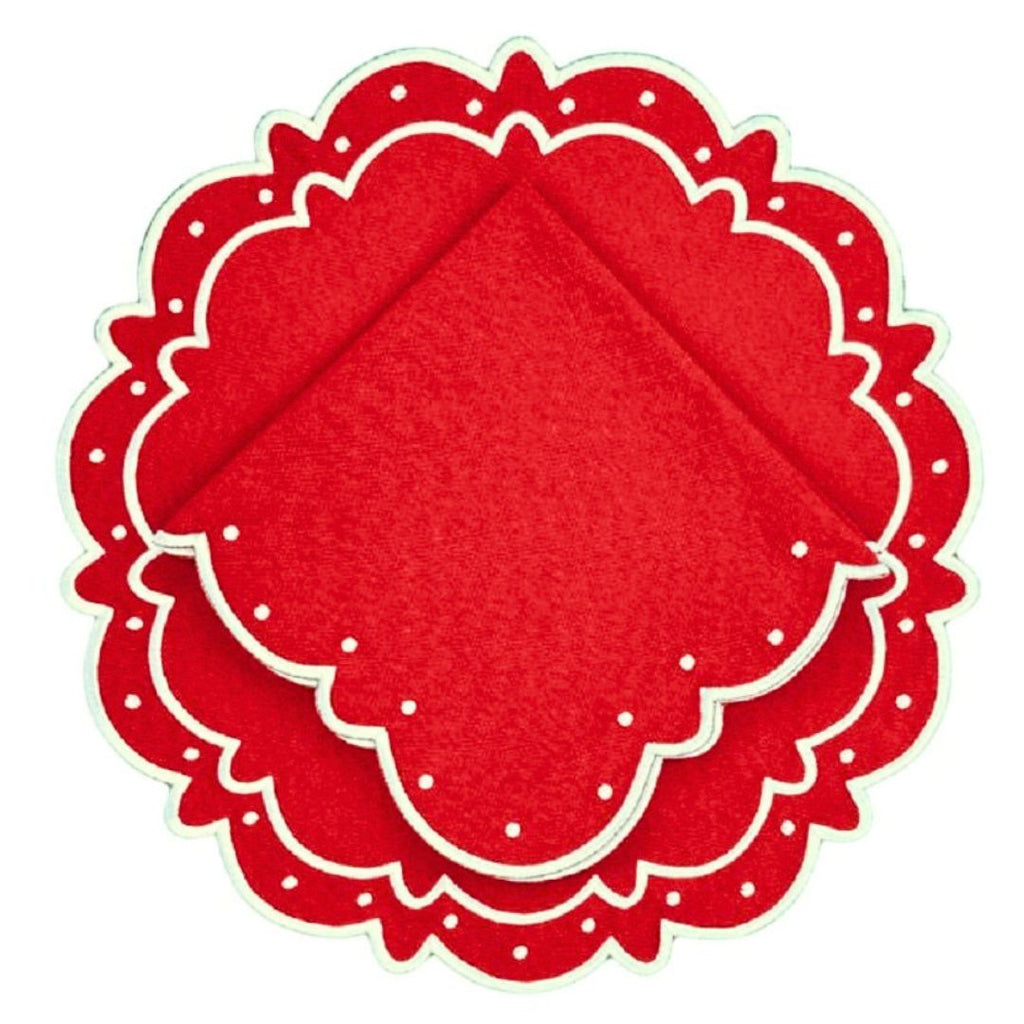 Ava Napkin - Red (Set of 4)