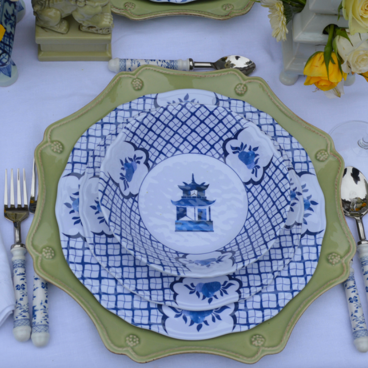 Original Pagoda Melamine Dinnerware Collection | SmithHönig