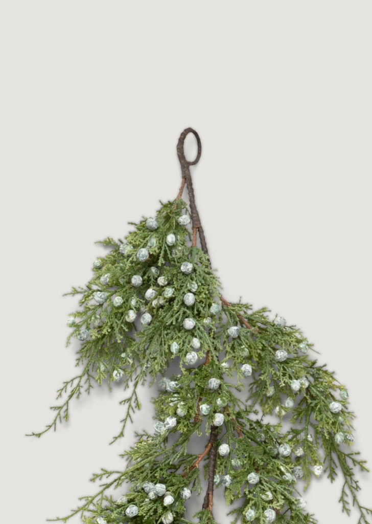 Deluxe Artificial Oregon Juniper Garland - 48"