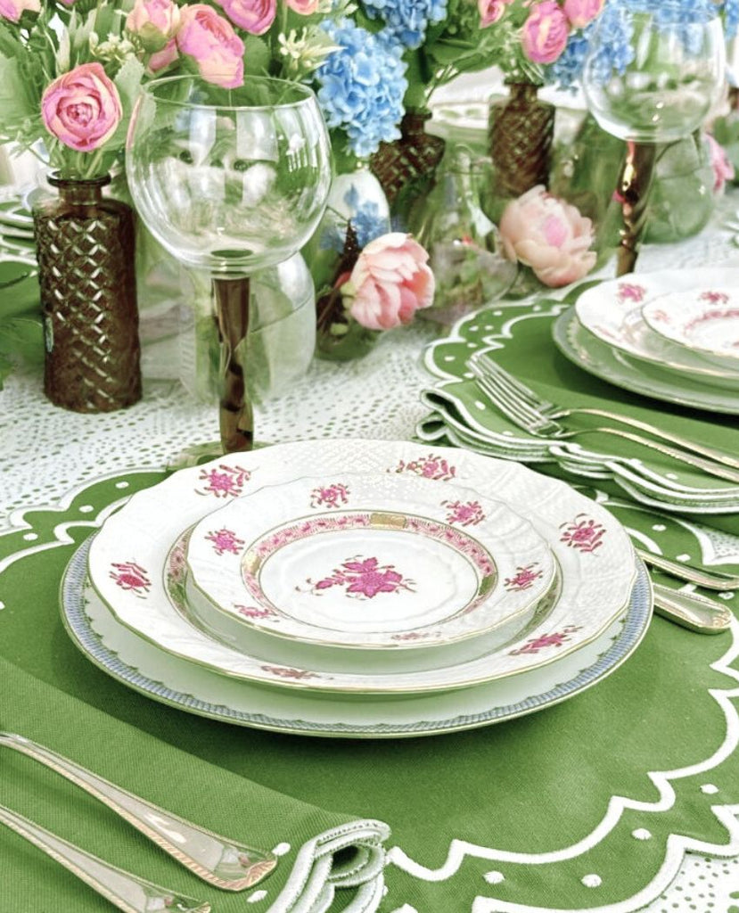 Ava Placemat - Basil (Set of 4)