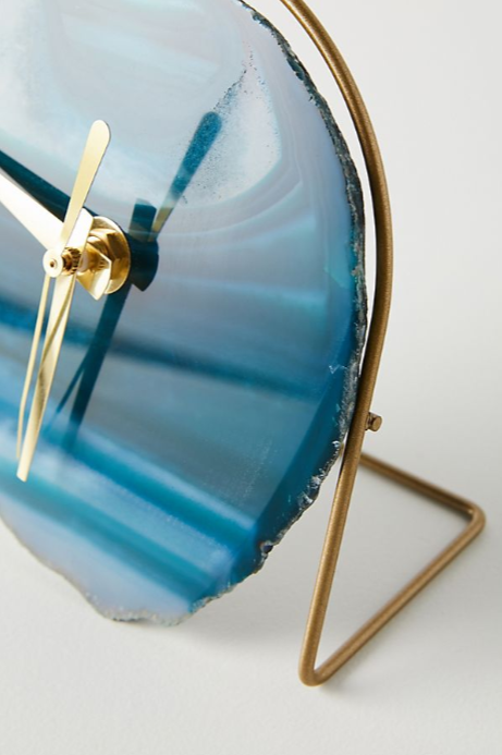 Agate Desk Clock (SH)