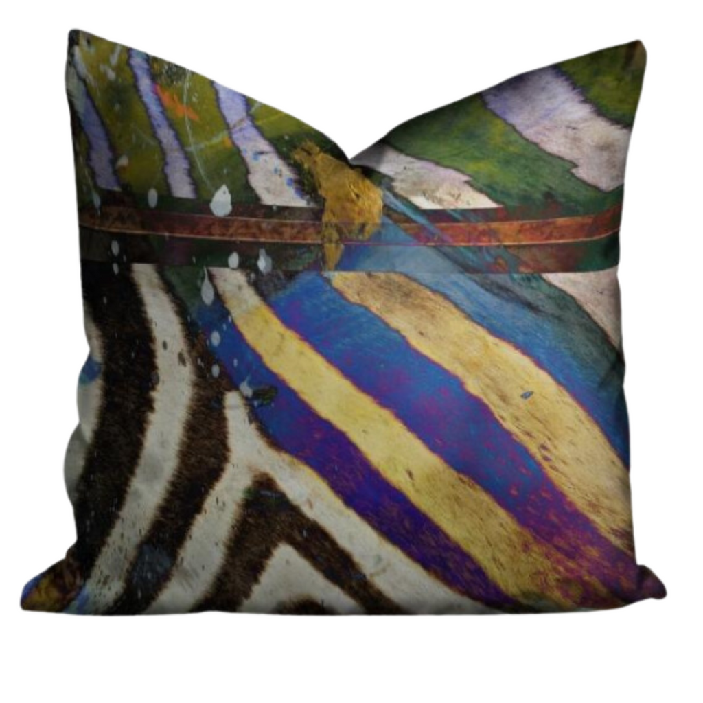 Luxury Zebra Pillow  - Sebra Stripe