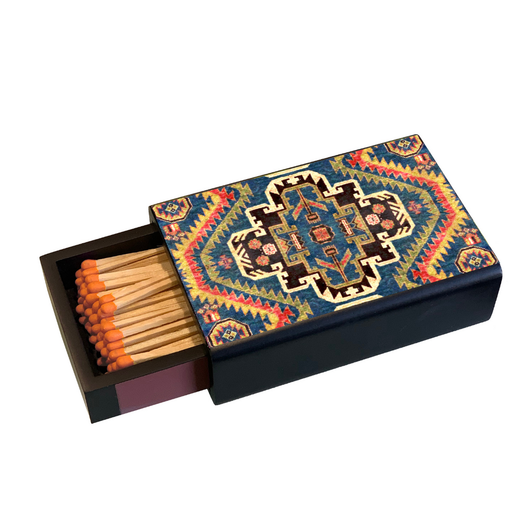 Large Decorative Matchbox - Tabriz Autumn