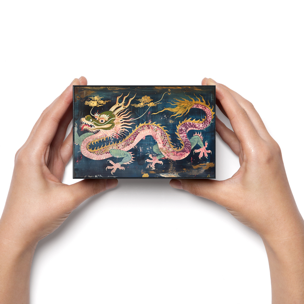 Chinoiserie Dragon Artisan Matchbox
