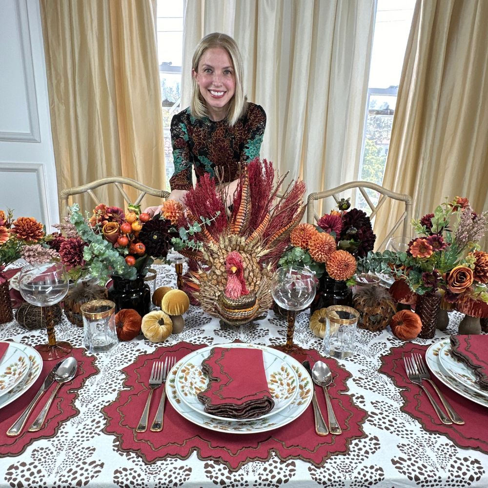 The Kelli - Dark Cocoa - Tablecloth