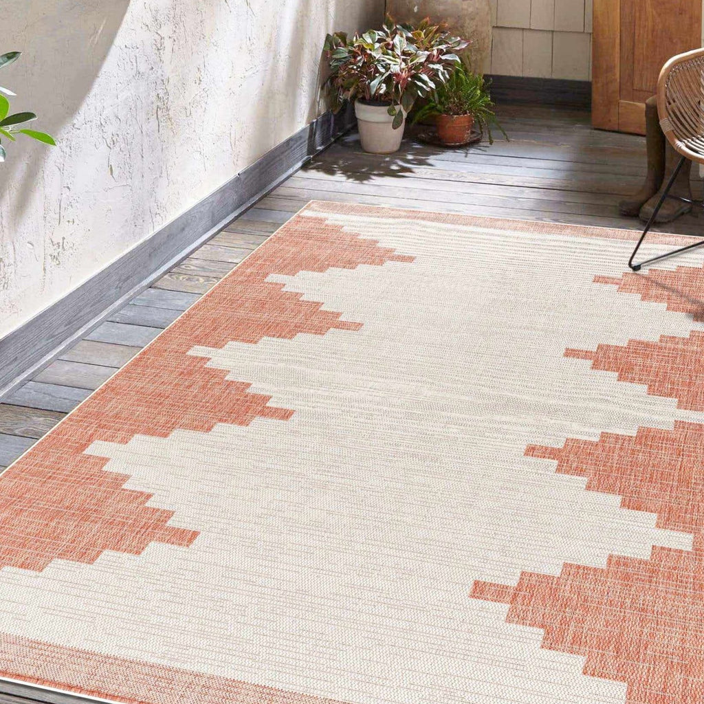 Djugun Peach Fuzz Indoor & Outdoor Rug - Clearance