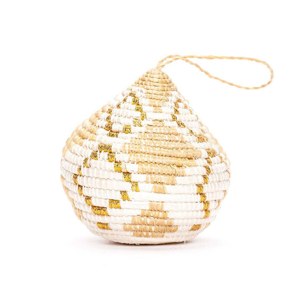 Soft Gold Bulb Ornament