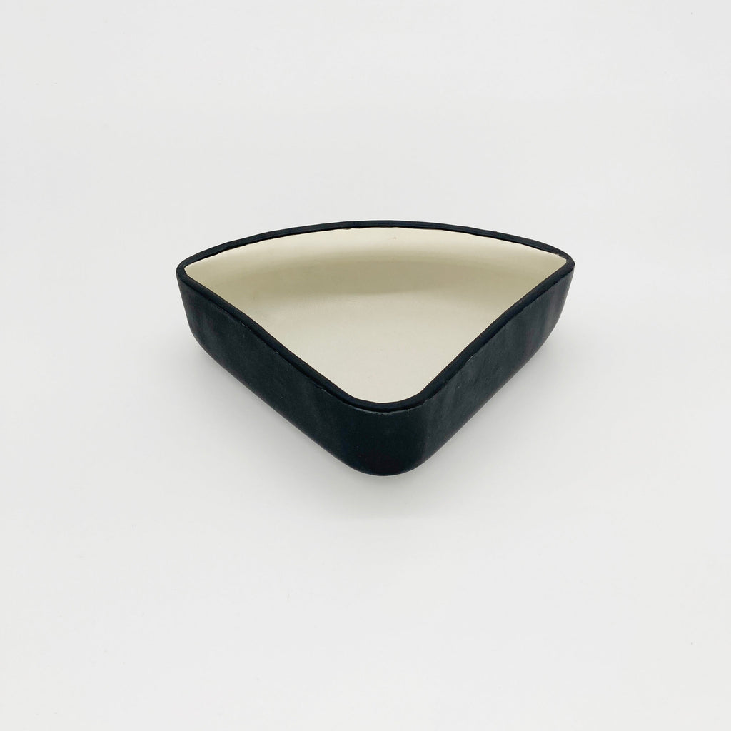 Overcast Slice Handmade Leather Bowl Set