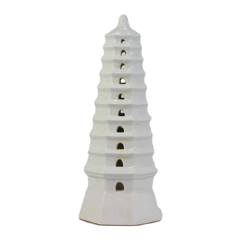 Mid Size White Pagoda