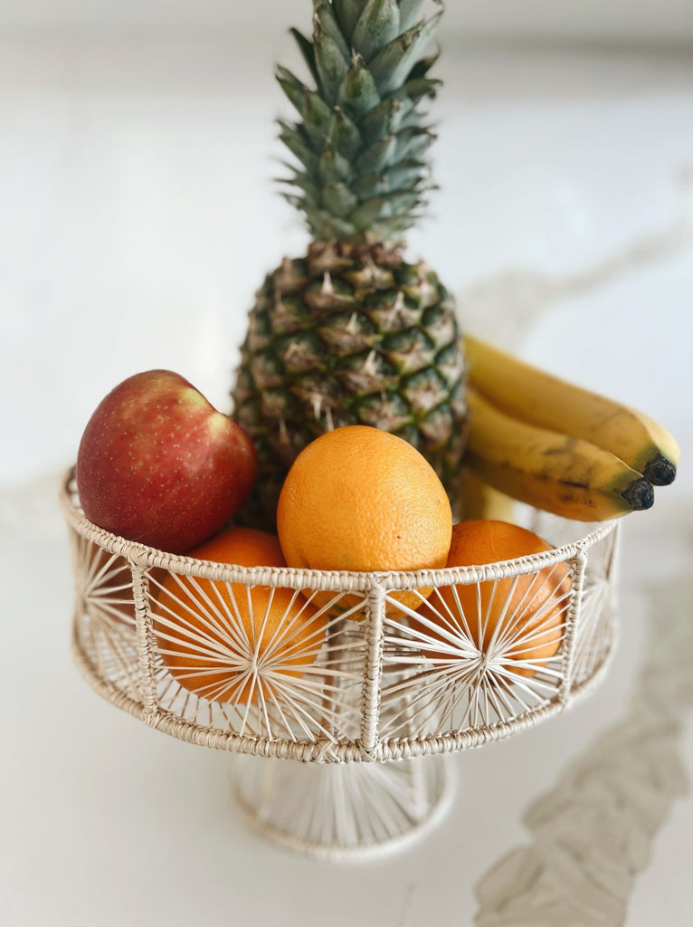 Starburst Woven Fruit Stand
