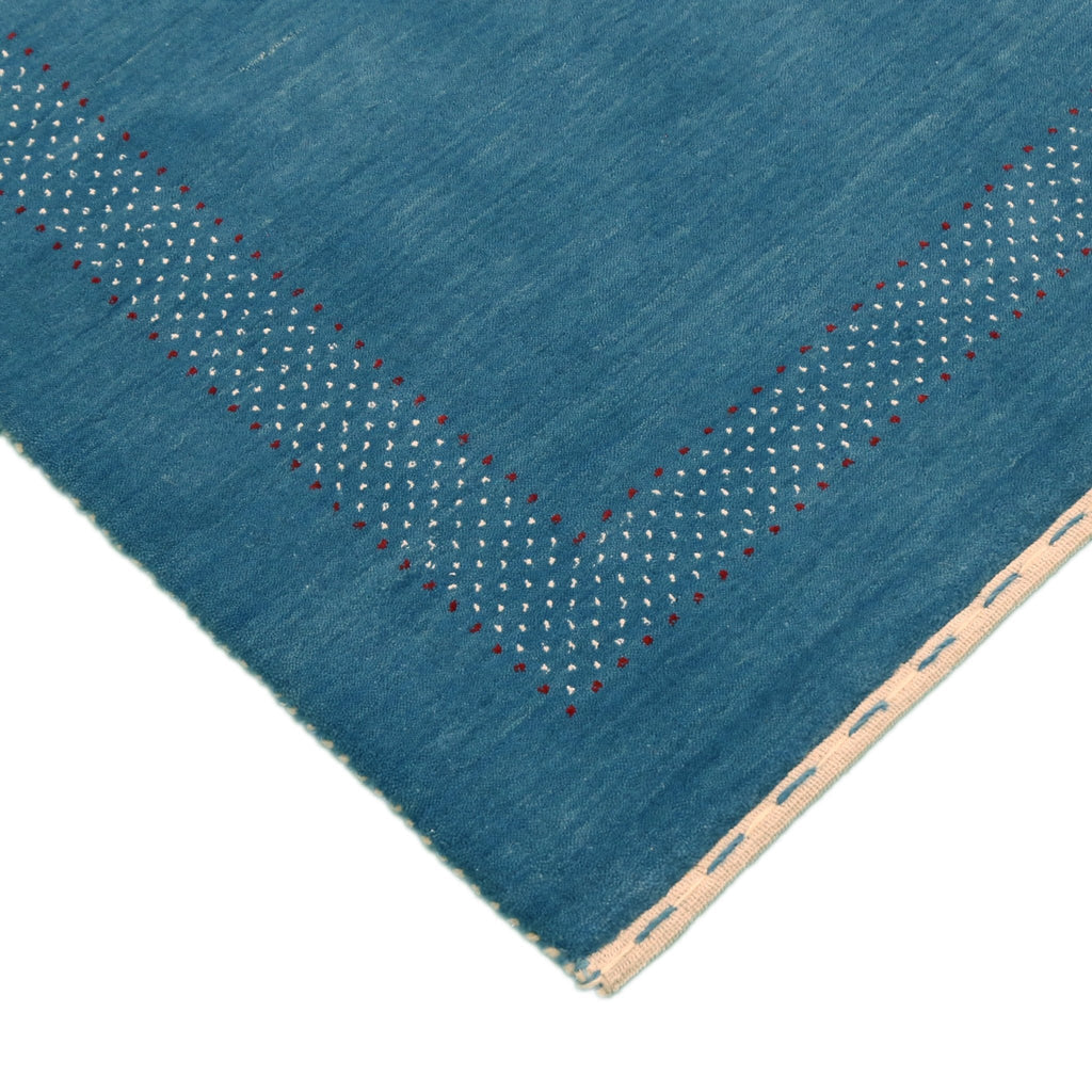 Gabbeh Design Hand Loomed Wool Area Rug