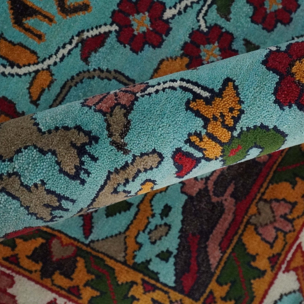 Jungle Animal Tree of Life Rug 9x12