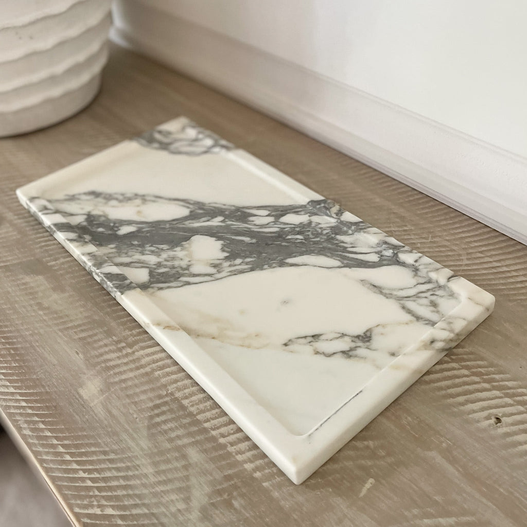 Large Calacatta Vagli Marble Tray