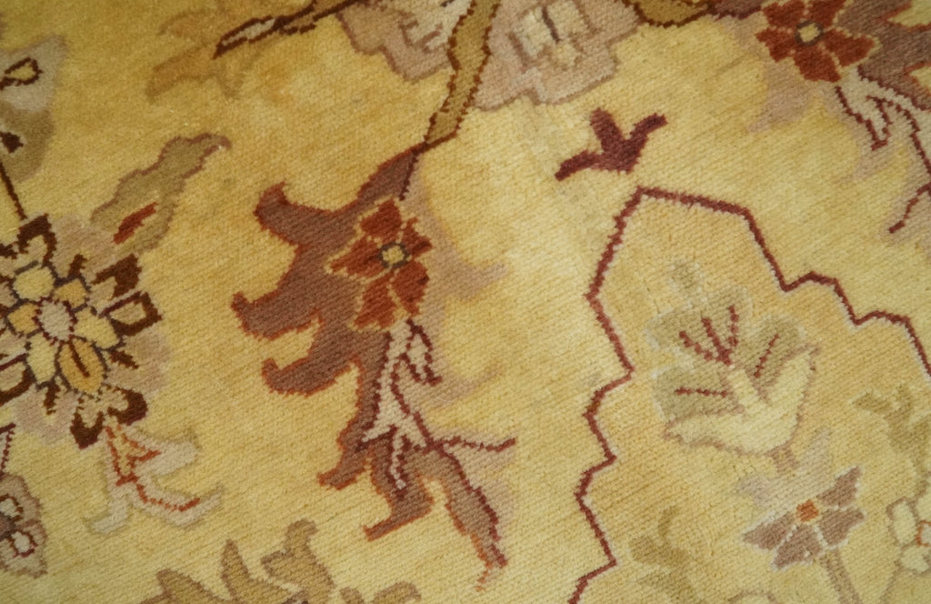 Luxury Floor Pillow made Pouf from restored fine quality hand knotted area rug |FP2