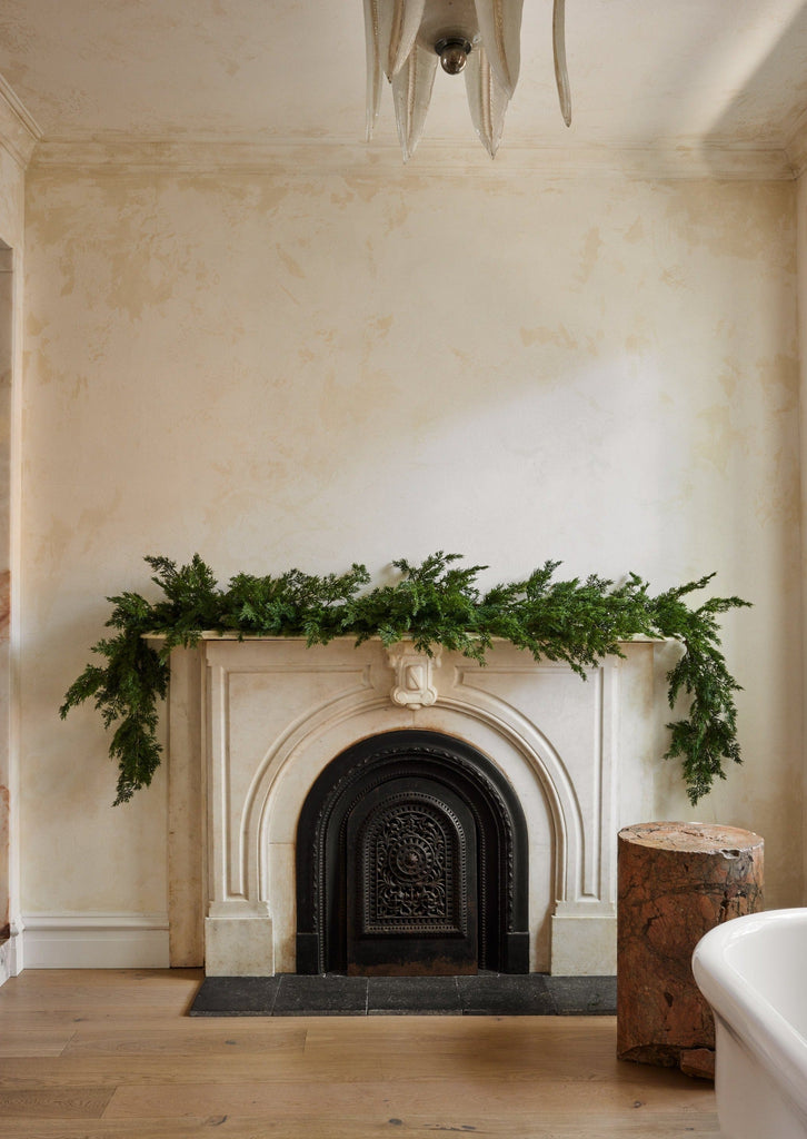 Fake Cedar Greenery Garland - 66”