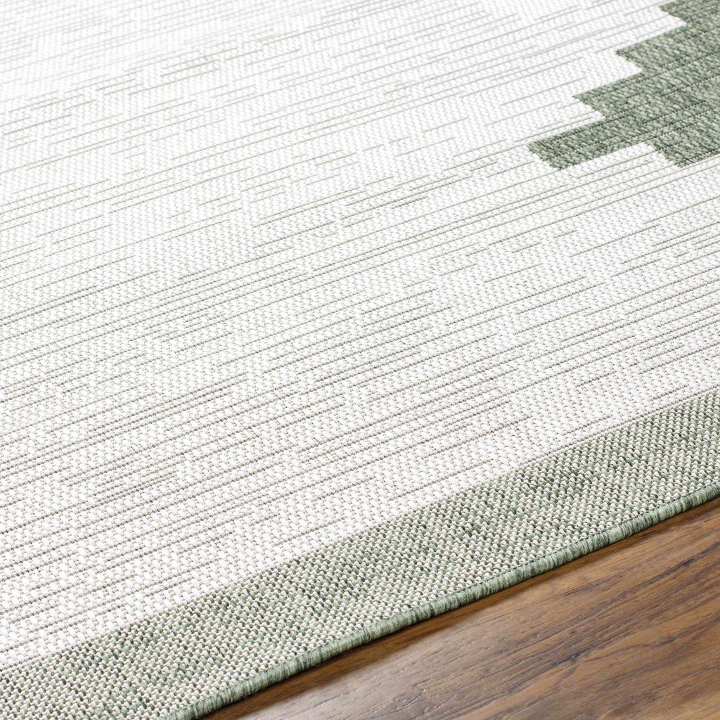 Djugun Green Outdoor Rug