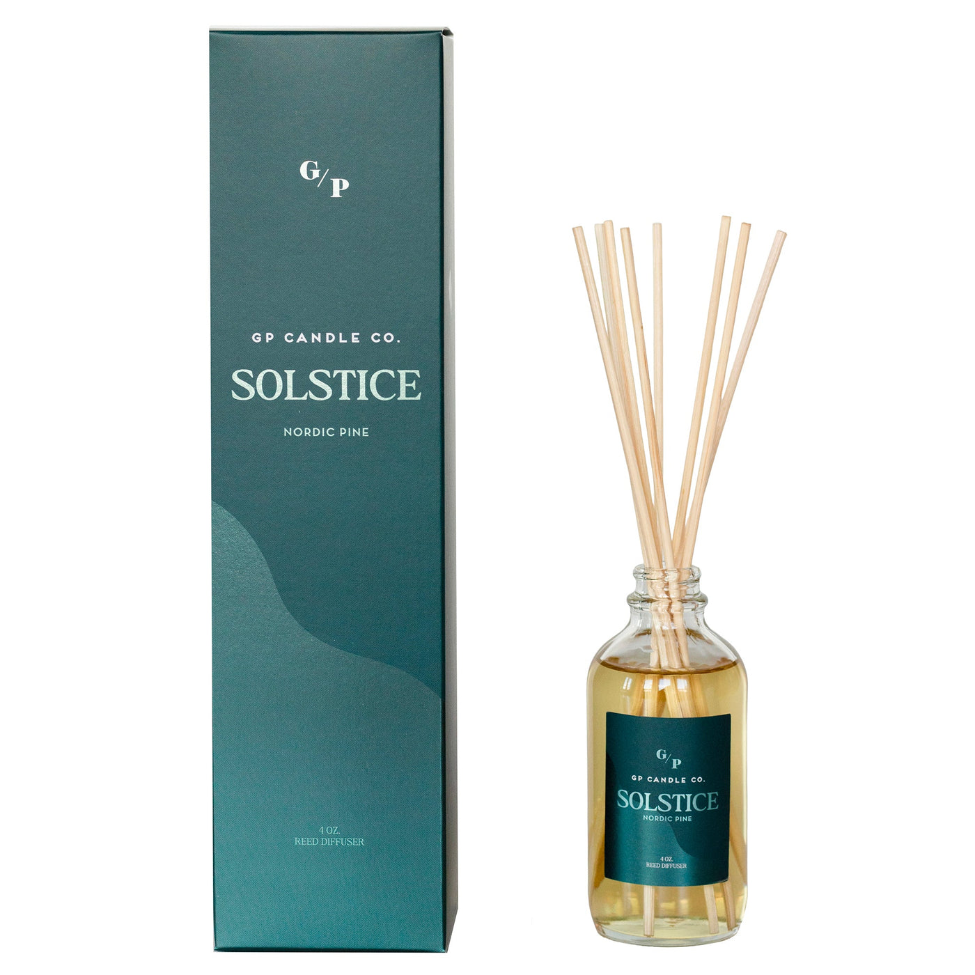 Solstice Diffuser Solstice 4 oz. Hue Reed Diffuser (Nordic Pine) | SmithHönig
