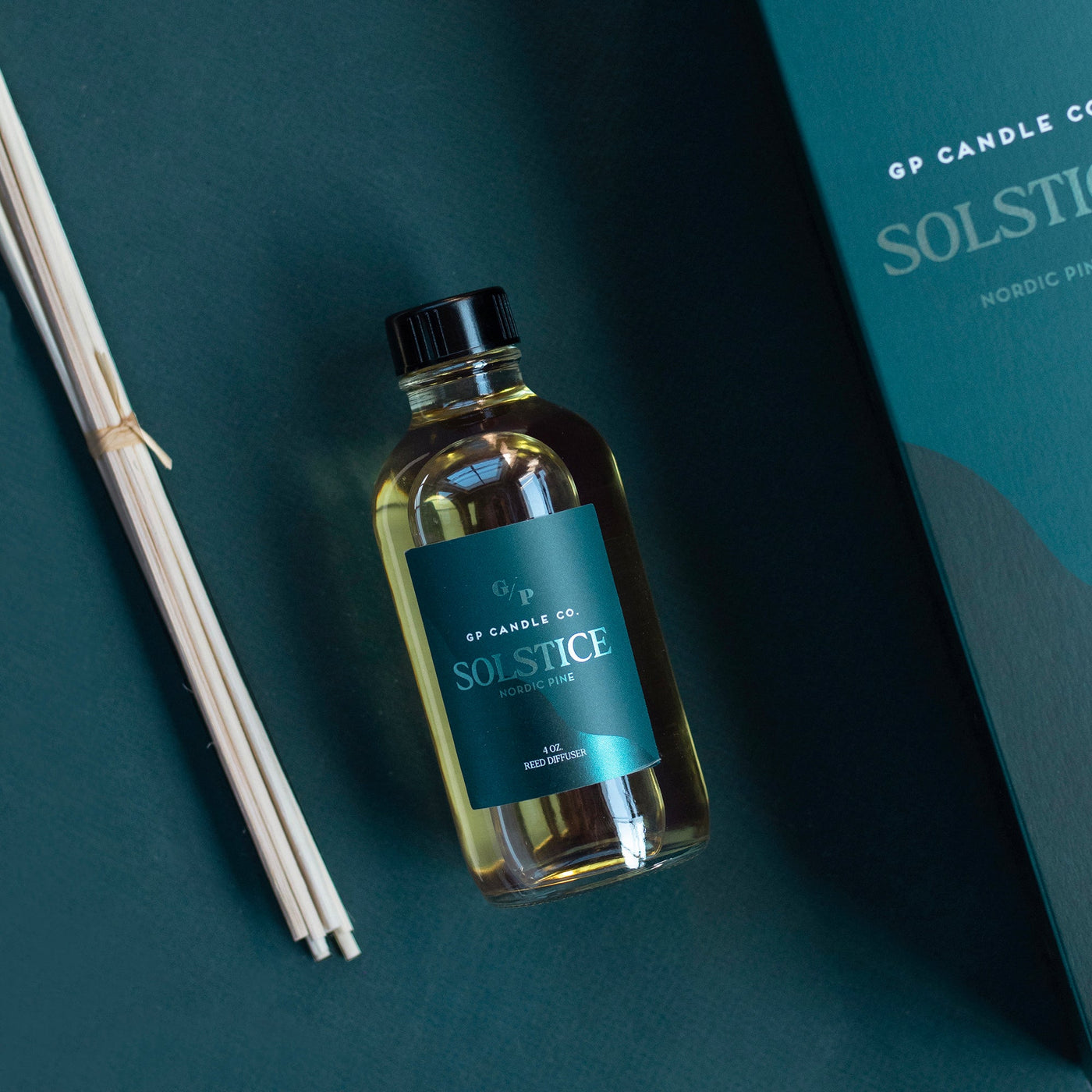 Solstice Diffuser Solstice 4 oz. Hue Reed Diffuser (Nordic Pine) | SmithHönig
