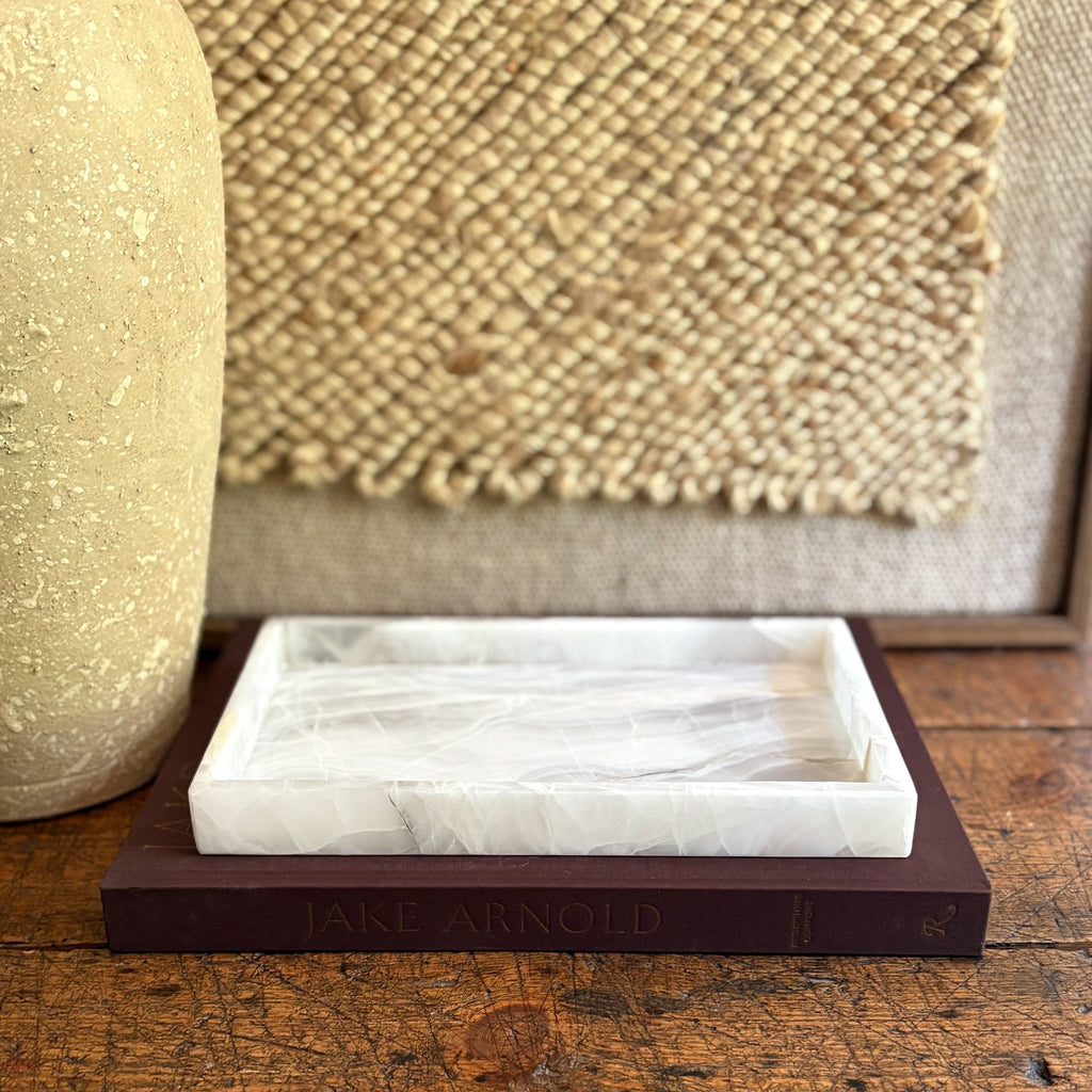 White Onyx Tray