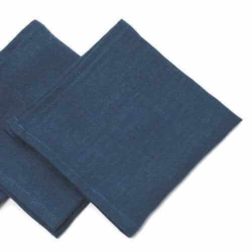 Blueberry Linen Napkins - Set/4 - 2 Sizes