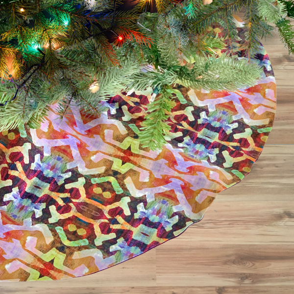 Christmas Tree Skirt - Bakuba Lodge