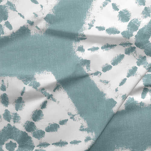 Blue Shibori Tie-Dye Fabric Exclusively by SmithHönig
