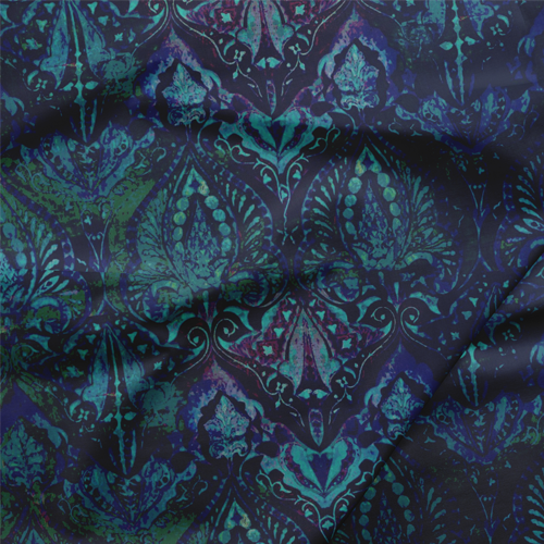Blue Paisley Fabric by the Yard - Exclusively by SmithHönig