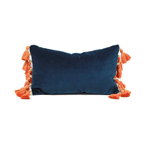 Handmade Ritz Pillow - Navy