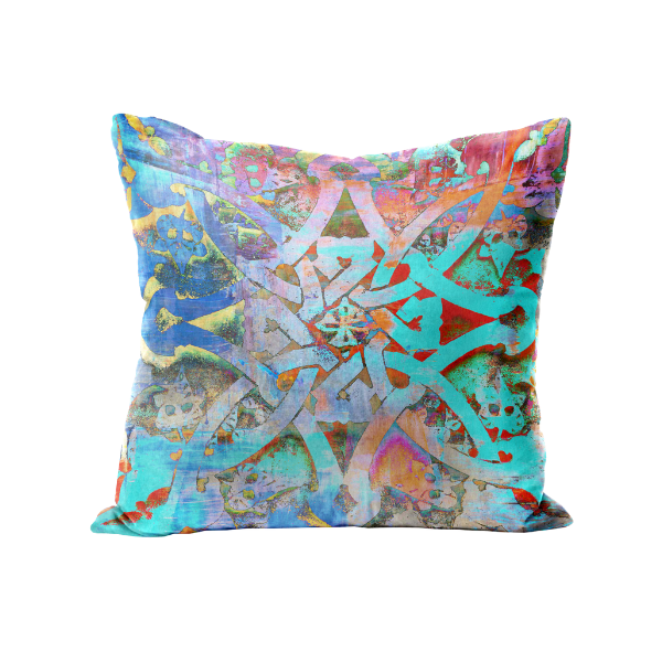 Moroccan Print Luxury Pillow - Moroccan Knot