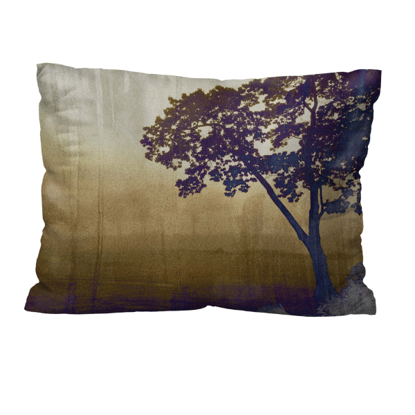 Luxury Tree and Fog Pillow - Savanna Morning