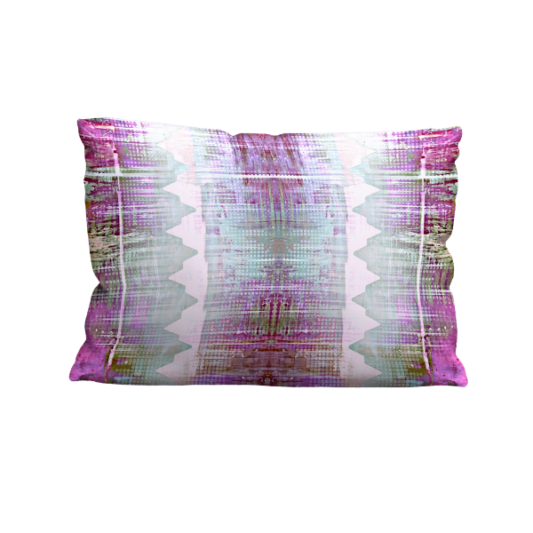 Lumbar Velvet Pillow - Luxury Vegan - Thread Bare