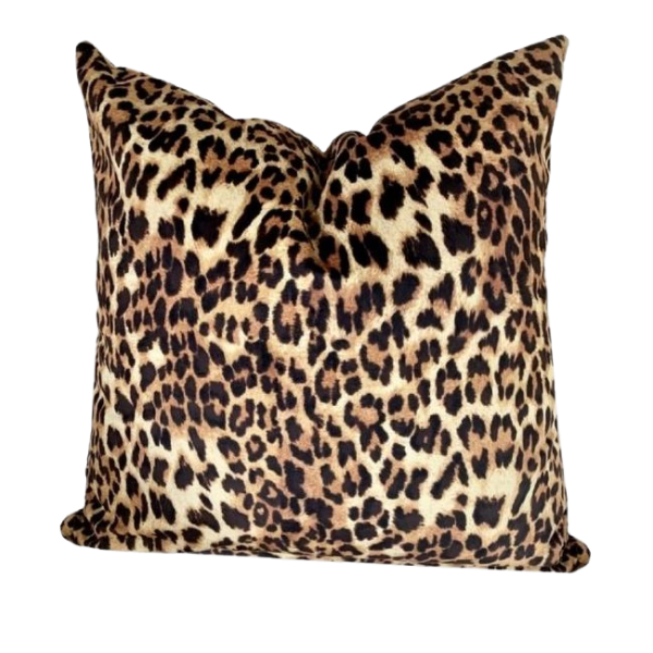 Leopard Print Luxury Pillow - Fancy Pants Bob
