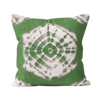 Lumbar Outdoor Pillow - Shibori Moss