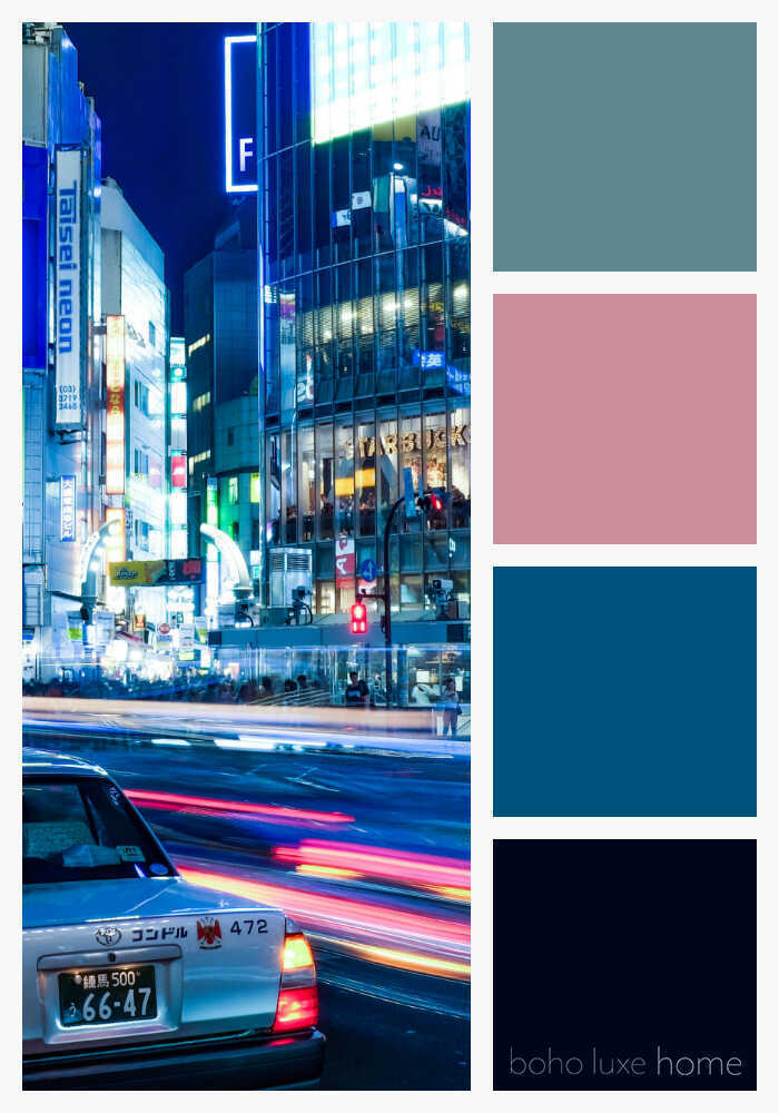 37 Color Palettes Inspired by Japan - SmithHönig